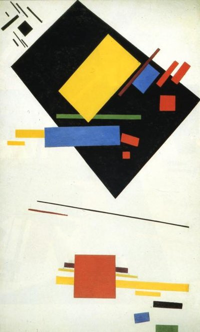 Suprematism by Kazimir Severinovich Malevich